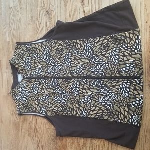 (XL) Koret Sport Vest with Glittery Metallic ❤ Gorgeous ❤ Holiday ❤ Layering